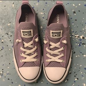 Womens converse. Lilac. 8.5